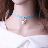Pastell Einhorn Halsband